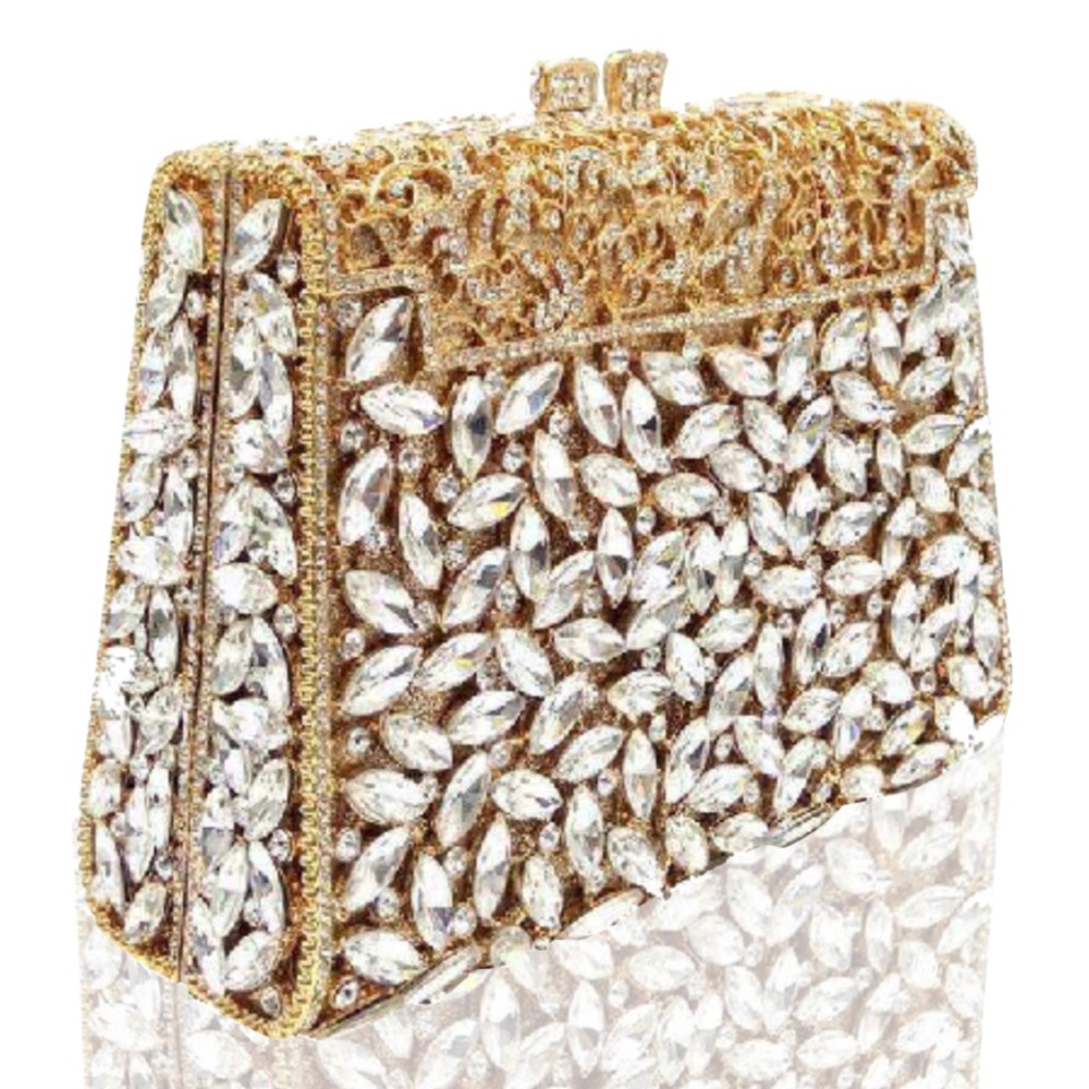 Swarovski Crystal Diamond Purse Wedding Gift